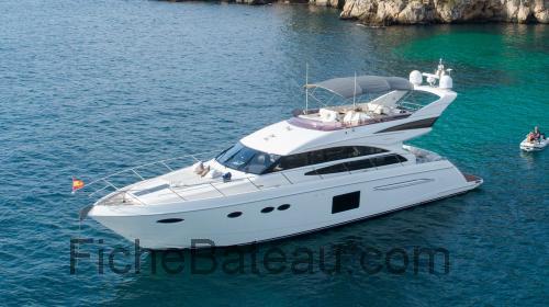 Princess 64 Flybridge fiche technique et avis